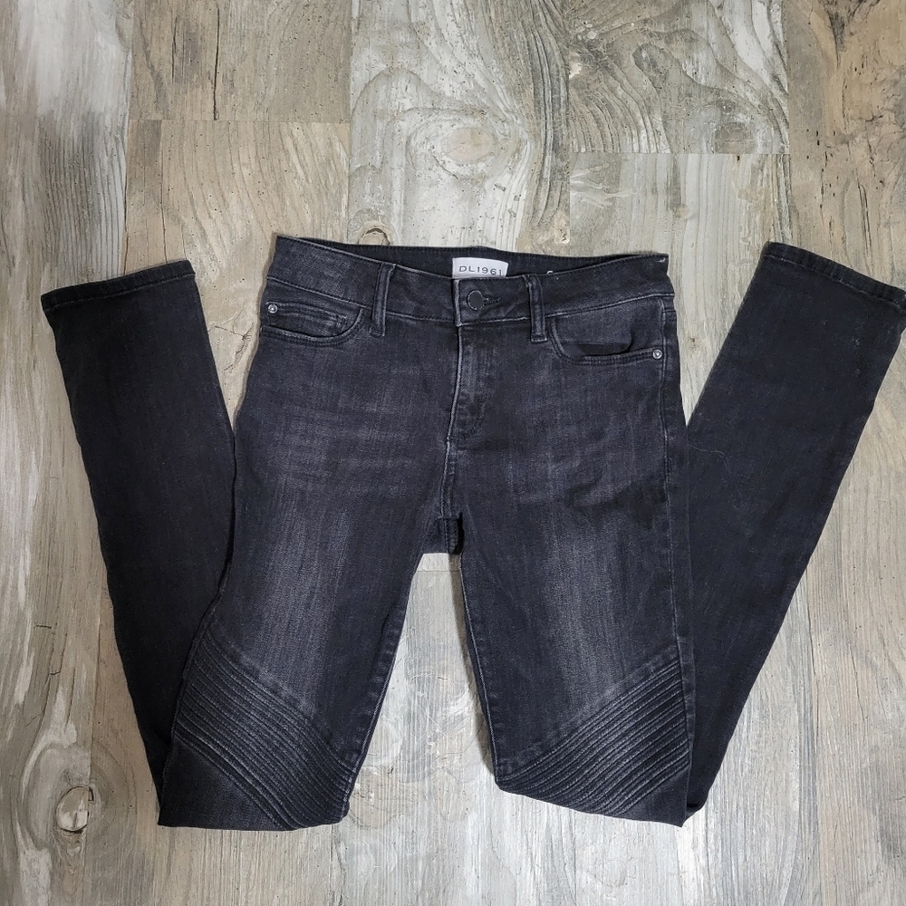 DL1961 Chloe moto torque jeans girls 16
